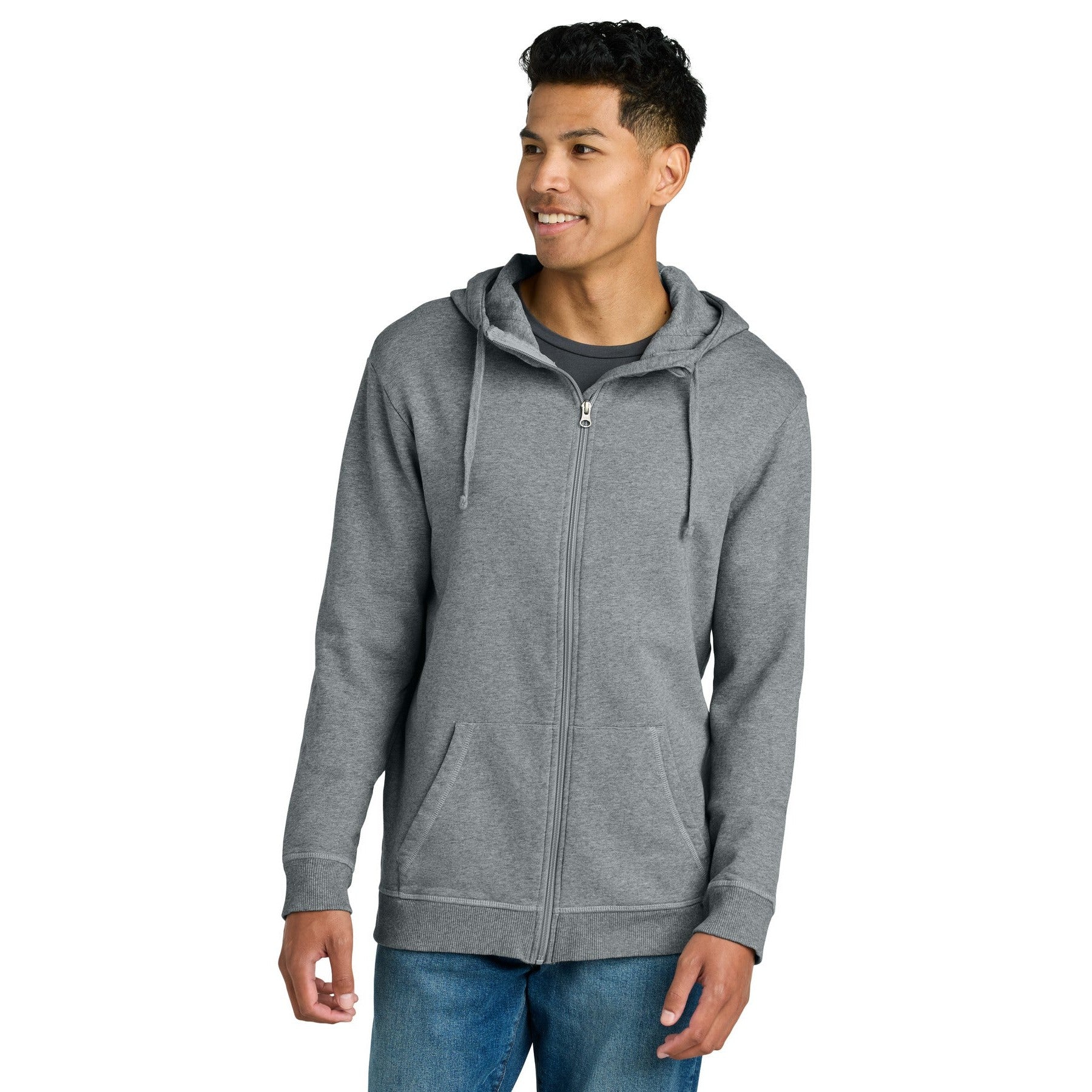 tentree-LIMITED EDITION tentree® Organic Cotton Fleece Full-Zip Hoodie TTCM4367-MedTech-2